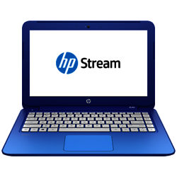 HP Stream 13-c025na Laptop, Intel Celeron, 2GB RAM, 32GB Flash Storage, 13.3